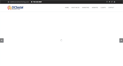 Desktop Screenshot of dcsocialmarketing.com